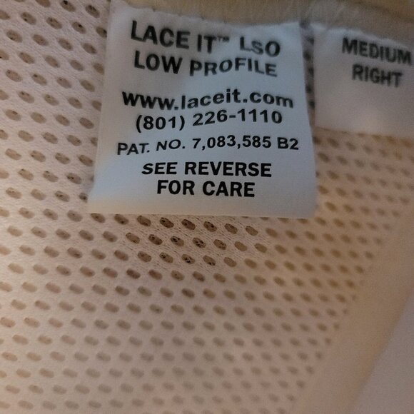 LACE IT LSO FRAME LUMBAR SPINE Back Brace - Picture 8 of 15